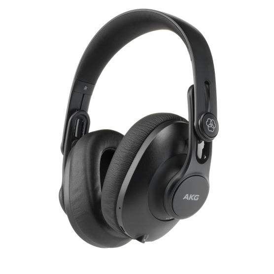 K361-BT - Black - Over-ear, closed-back, foldable studio headphones with Bluetooth - Hero