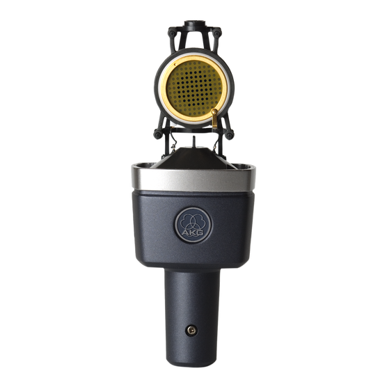 C214 - Black - Professional 
large-diaphragm 
condenser microphone - Detailshot 4