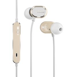 AKG N25 - Beige - Hi-Res in-ear headphones - Hero