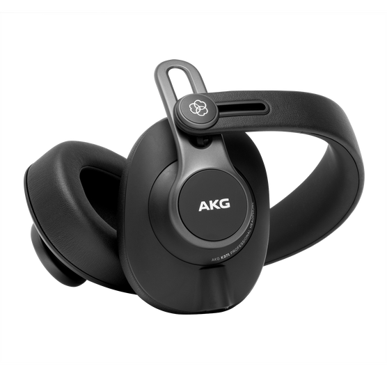 K371 - Black - Over-ear, closed-back, foldable studio headphones  - Detailshot 1