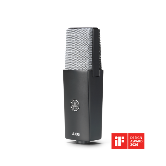 C104 - Black - Large Diaphragm Cardioid Condenser Microphone - Hero